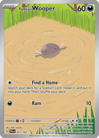 221/193 Paldean Wooper - Paldea Evolved