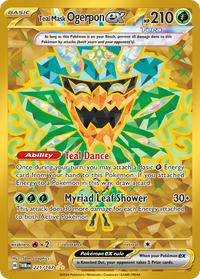 221/167 Teal Mask Ogerpon ex - Twilight Masquerade