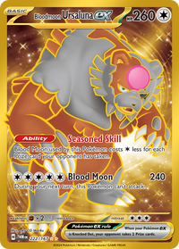 222/167 Bloodmoon Ursaluna ex - Twilight Masquerade