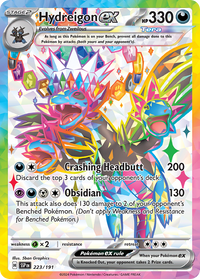 223/191 Hydreigon ex - Surging Sparks