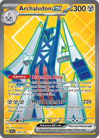 224/191 Archaludon ex - Surging Sparks