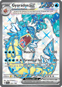 225/198 Gyarados ex - Scarlet & Violet Base