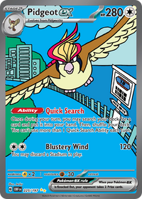 225/197 Pidgeot ex - Obsidian Flames