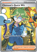 Clemont's Quick Wit 229/191 Surging Sparks card