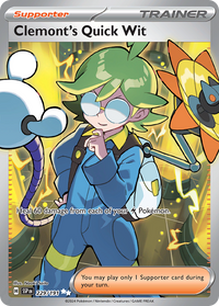 229/191 Clemont's Quick Wit - Surging Sparks