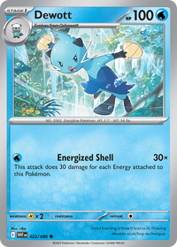 022/086 Dewott - White Flare