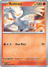022/142 Reshiram - Stellar Crown