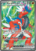 Koraidon ex 231/198 Scarlet & Violet Pokémon card