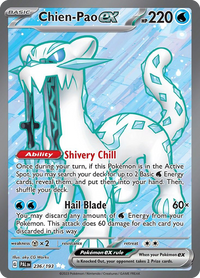 236/193 Chien-Pao ex - Paldea Evolved