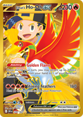 Ethan's Ho-Oh ex 239/182 Destined Rivals card