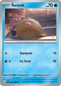 Swinub 023/094 Phantasmal Flames card