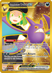 242/182 Team Rocket's Crobat ex - Destined Rivals