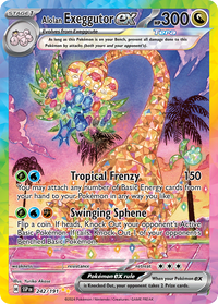 242/191 Alolan Exeggutor ex - Surging Sparks