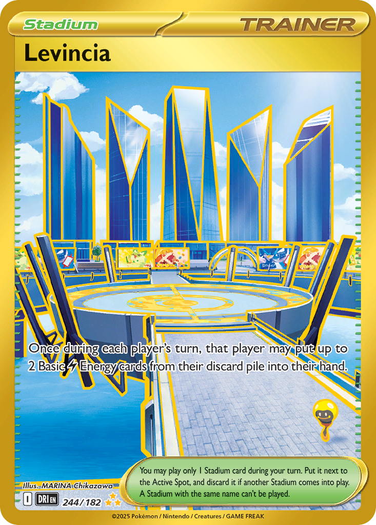 Levincia 244/182 Destined Rivals card