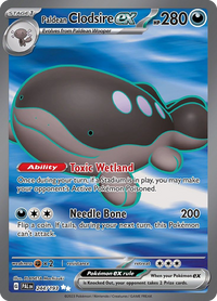 244/193 Paldean Clodsire ex - Paldea Evolved