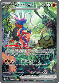 247/198 Koraidon ex - Scarlet & Violet Base
