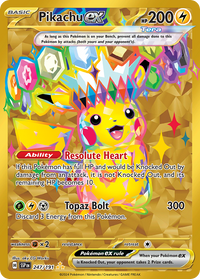 247/191 Pikachu ex - Surging Sparks