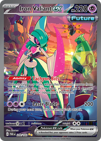 249/182 Iron Valiant ex - Paradox Rift