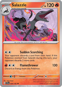 024/142 Salazzle - Stellar Crown