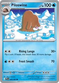 024/094 Piloswine - Phantasmal Flames