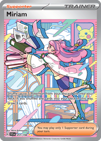251/198 Miriam - Scarlet & Violet Base