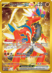 254/198 Koraidon ex - Scarlet & Violet Base