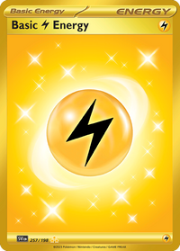 257/198 Basic Lightning Energy - Scarlet & Violet Base