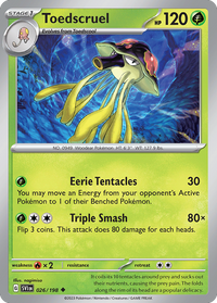 026/198 Toedscruel - Scarlet & Violet Base