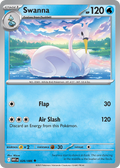 Swanna 026/086 White Flare card