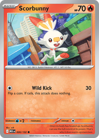 026/132 Scorbunny - Mega Evolution