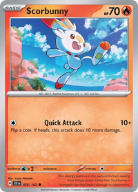 026/142 Scorbunny - Stellar Crown