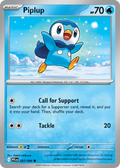 Piplup 027/094 Phantasmal Flames card