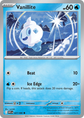 Vanillite 027/086 White Flare card