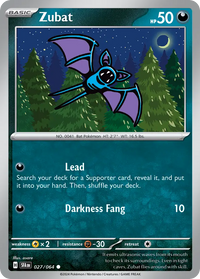 027/064 Zubat - Shrouded Fable