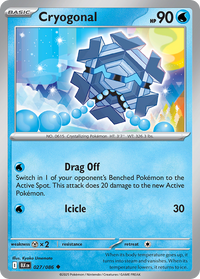 027/086 Cryogonal - Black Bolt