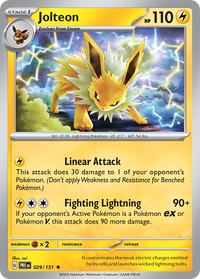 029/131 Jolteon - Prismatic Evolutions