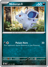 029/165 Nidoran♀ - Scarlet & Violet 151