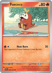 029/191 Fuecoco - Surging Sparks