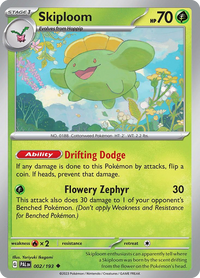 002/193 Skiploom - Paldea Evolved