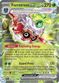 002/091 Forretress ex - Paldean Fates