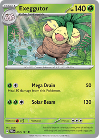 002/131 Exeggutor - Prismatic Evolutions