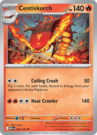 030/132 Centiskorch - Mega Evolution
