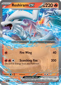030/159 Reshiram ex - Journey Together