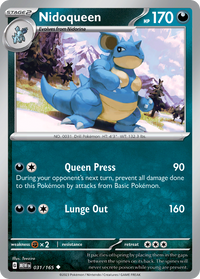 031/165 Nidoqueen - Scarlet & Violet 151