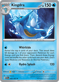 032/182 Kingdra - Paradox Rift