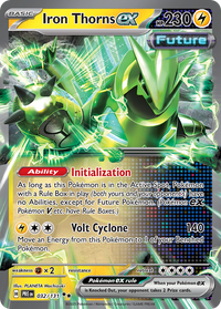 032/131 Iron Thorns ex - Prismatic Evolutions