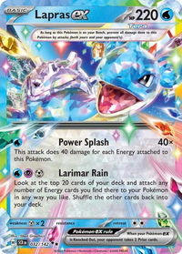 032/142 Lapras ex - Stellar Crown