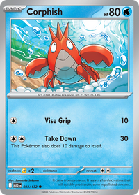 033/132 Corphish - Mega Evolution