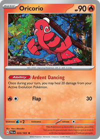 033/193 Oricorio - Paldea Evolved