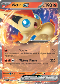 033/197 Victini ex - Obsidian Flames